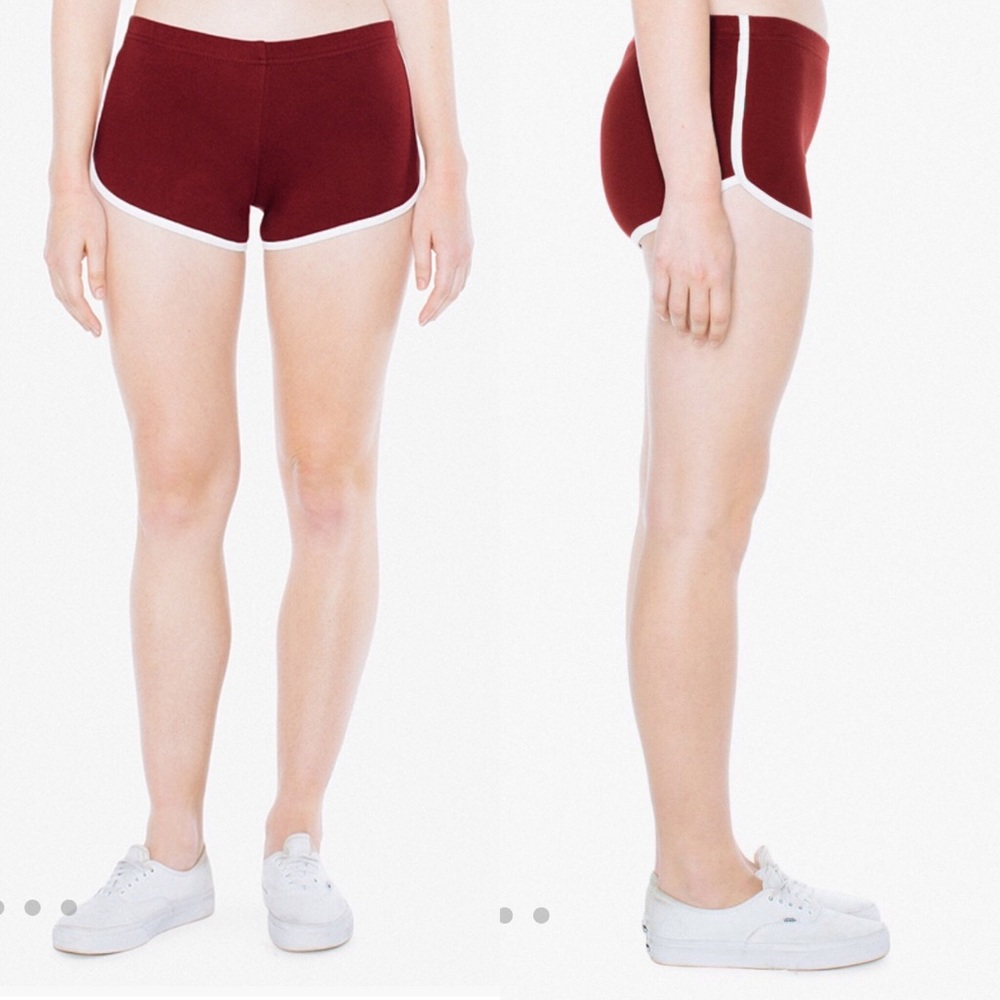 AMERICAN APPAREL Interlock Running Short